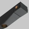 Трековый светильник Шип / Spiky Basity 3000K/6000K 12Вт 36° (Черный) TR175-1-12WTW-M-B - фото 7