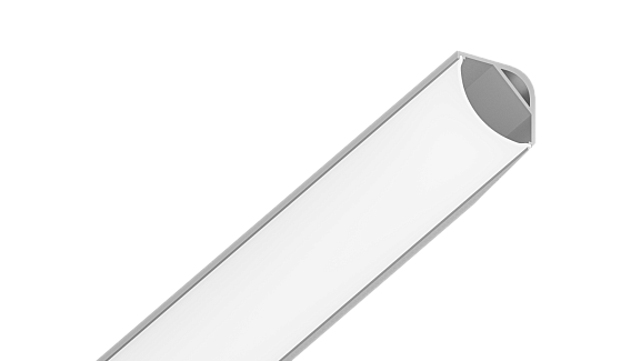 Алюминиевый профиль угловой для двухрядной ленты SWG, SF-3030 - фото