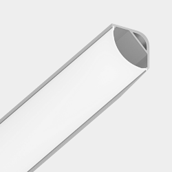 'Алюминиевый профиль угловой для двухрядной ленты SWG, SF-3030 001138