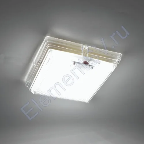 Светодиодный светильник с датчиком движения Quadro WS-SR MR32 (11W, white) - фото.