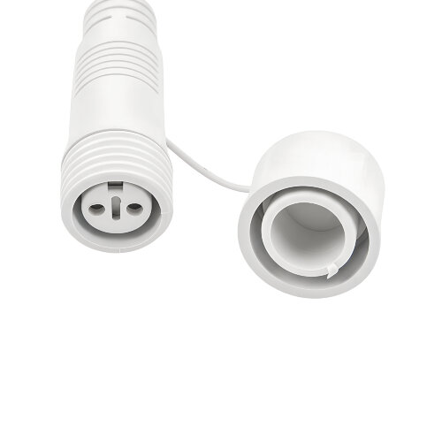 UCX-F90 T05-2M-WH Провод-шина для гирлянд серии F90PRO, 2м, 5 Т-коннекторов, шаг 50см, Статика-мерцание, IP67, Белый, TM Uniel - фото 6