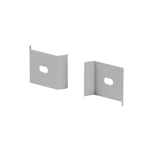 Комплект креплений (для профиля 50x50) 4 шт. ALM-5050B-MT 642089 (Серебро) 642089 - фото