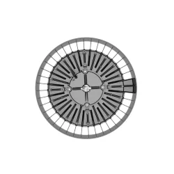 Светильник светодиодный ДСП IB 10 S 200W M 850 BK D353xH117мм 200Вт 5000К IP65 High Bay подвес черн. Русский Свет 16091023051