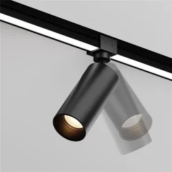 Уличный трековый светильник Focus Led Elasity IP 3000К 16Вт 38° черный (Черный)