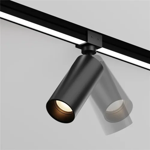 Уличный трековый светильник Фокус / Focus Led Elasity IP 3000К 16Вт 55° черный (Черный) O-TR01-1-S-16WB3K - фото 4