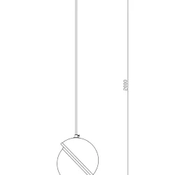 Подвесной светильник Freya FR5181PL-01CH (Хром)