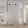 DK5577-WH Cветильник для трека-ремня Belty, серия Linear, со светодиодом, L642*W40*H45мм, 48V DC, 24W, RA90, 120°, 3000K, IP20, белый, алюминий. Фото 7