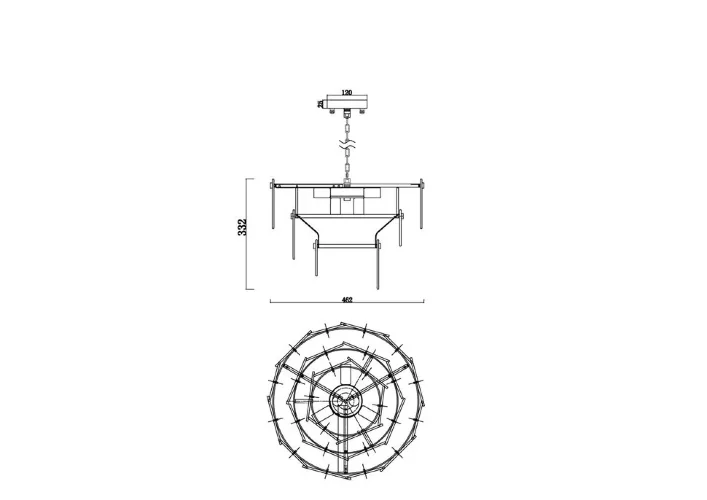 Подвесной светильник Freya FR5197PL-05CH (Хром) - фото 5