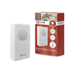 Звонок проводной ЗП-7 Соловей БЕЛЫЙ IN HOME