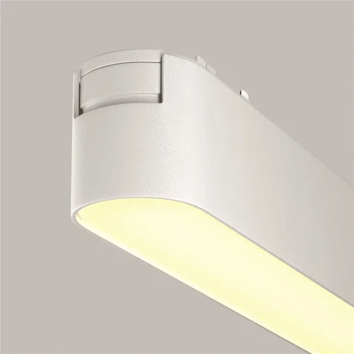 Трековый светильник Базис / Basis Radity 3000K 18Вт 120° (Белый) TR080-1-18W3K-W - фото 4