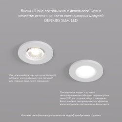 Встраиваемый светильник Denkirs Voens | ВОЕНС , Denkirs DK2030-WH