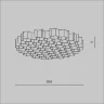 Антибликовая решётка ⌀24мм (Черный) HoneyComb-D24 - фото 5
