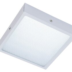 Универсальный офисный светодиодный светильник Грильято 20 Вт IP44 200x200x40 мм 6000K Призма