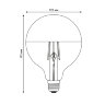 LED-G125-4W-3000K-E27-CL MIRROR-CHROME PLS02WH Лампа светодиодная, Форма шар, прозрачная колба с зеркальным отражателем. Серия Sky, Теплый белый свет 3000K - фото 7