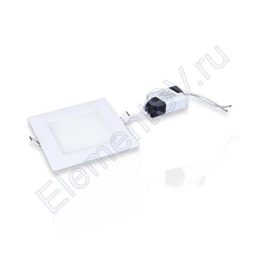 Светодиодный светильник встраиваемый IC-SW120 B809 (220V, 6W, warm white) - фото.