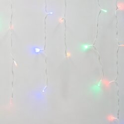 ULD-B3010-200-SWK MULTI IP67 Бахрома светодиодная со статическим свечением, 3м, Соединяемая, 200 светодиодов, Разноцветный свет, Провод белый.