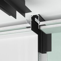 Slim Magnetic Коннектор угловой внутренний для встраиваемого шинопровода под ГКЛ 9,5мм (черный) 85213/00 85213/00