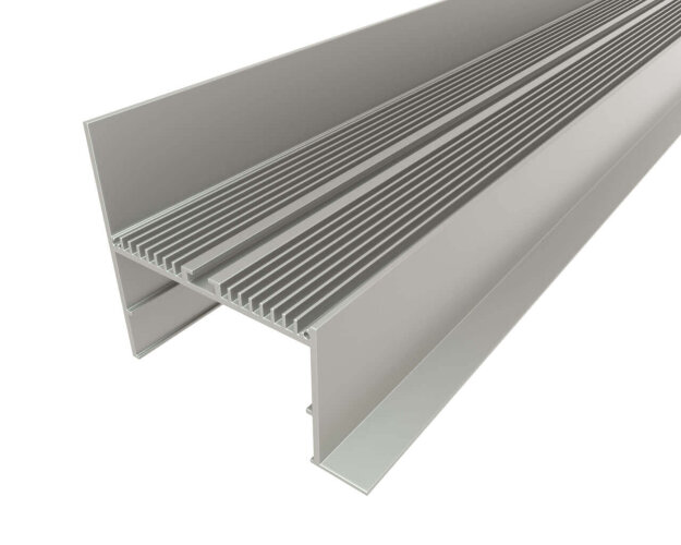 Профиль накладной алюминиевый LC-NKU-7689-2 Anod - фото