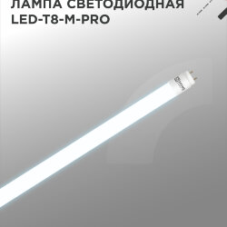 Лампа светодиодная LED-T8-М-PRO 20Вт 230В G13 6500К 2000Лм 1200мм матовая неповоротная IN HOME