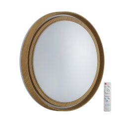 Настенно-потолочный светильник «Sonex» 7640/EL, серия: RUX WOOD (накладной) - Беспроводной пульт ДУ