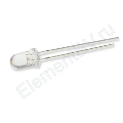 Светодиод ICL-5mm LE17 (flash red/blue, clear)