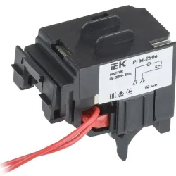 Расцепитель независимый РНм-250е (РНм-35) 220В с электрон. расцеп. MASTER IEK SVA31D-RN-02