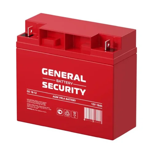 Аккумулятор 12В 18А.ч General Security GS18-12 - фото