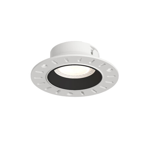 DK3055-BK Встраиваемый светильник, IP 20, 10 Вт, GU5.3, LED, черный, пластик.