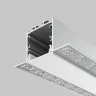 Алюминиевый профиль встраиваемый скрытого монтажа 71x35 (Серебро, 2 м), ALM-7135-S-2M (Серебро) ALM-7135-S-2M - фото 6