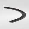 Mini Magnetic Шинопровод под ГКЛ 12,5мм черный O900 - Фото 3