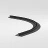 Mini Magnetic Шинопровод под ГКЛ 12,5мм черный Ø900 85220/00 - фото 3
