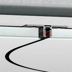 Mini Magnetic Шинопровод под ГКЛ 12,5мм черный Ø900 85220/00 (067999)