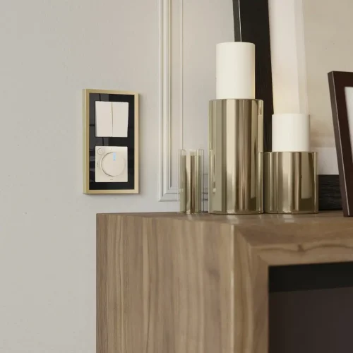 Терморегулятор электромеханический для теплого пола (айвори матовый) W1151162 - фото 3