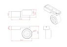 Потолочный светильник Трео / Treo 13 Вт 3000 К 36° (Белый) C062CL-L12W3K - фото 4