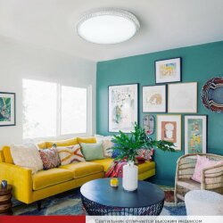 Светильник светодиодный серии DECO MYSTERY 70Вт 230В 6500К 6300Лм 500х73мм IN HOME