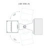 Профиль SL-LINE-5050-LW-2000 WHITE (Arlight, Алюминий) 038450(1) - фото 7