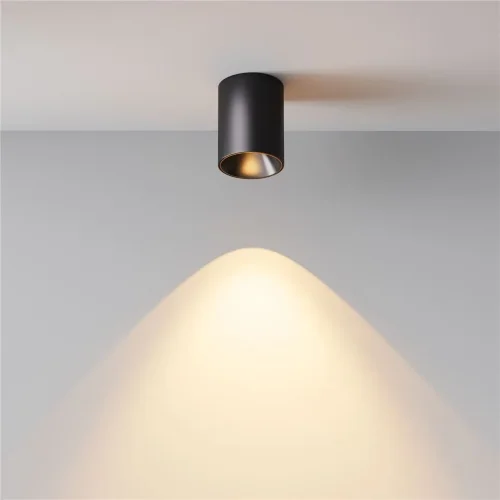 Потолочный светильник Альфа / Alfa LED 8 Вт 2700 К 60° (Черный) C064CL-8W2.7K-RD-B - фото 9