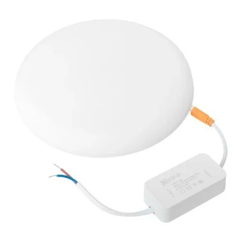 Светильник светодиодный ДВО 1108 24Вт 4000К IP20 круглый встраив. даунлайт безрамочный LUMA EKF DLL-1108-R-24-4000 - фото 8