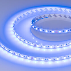Светодиодная лента RT-В60-10mm 12V Blue (14.4 W/m, IP20, 5m) (Arlight, Открытый) 012336(3)