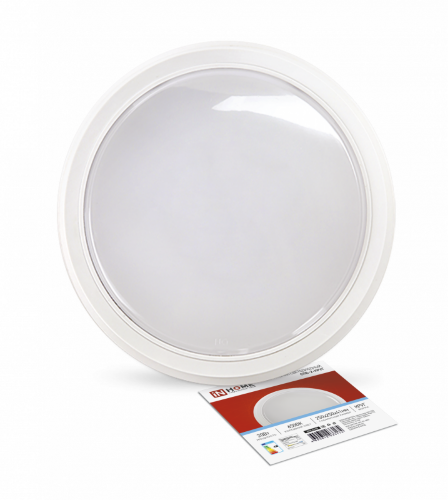 Светильник светодиодный СПБ-2-КРУГ 20Вт 230В 6500К 1400Лм 250мм белый IN HOME - Фото 2