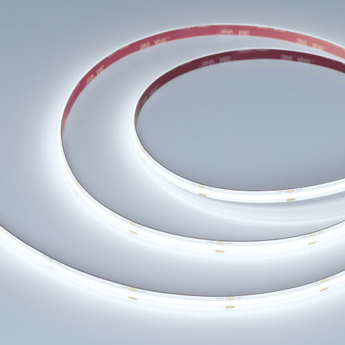 Светодиодная лента герметичная COB-SE-X480-8mm 24V White6000 (10 W/m, IP65, 5m) (Arlight, 5 лет) - фото 1
