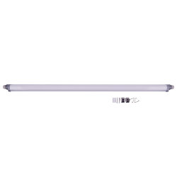 ULO-T20-36W-6500K-L120 IP65 GREY LINKABLE Светильник линейный светодиодный накладной-подвесной, соединяемый, Дневной свет 6500K, 4320 Лм, Цвет серый