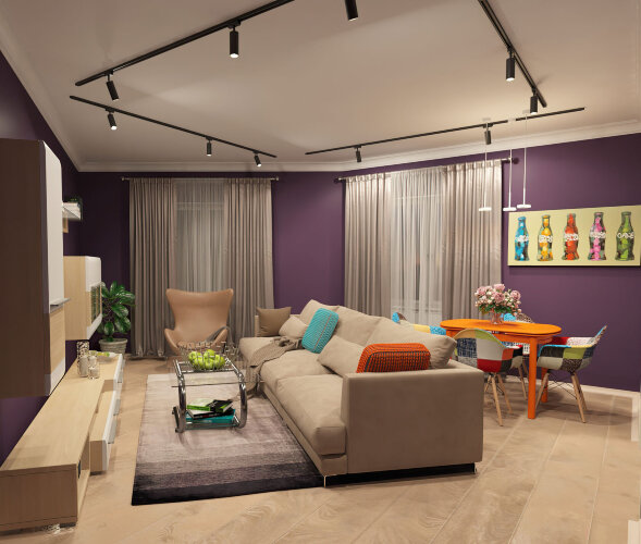 DK6202-BK Трековый светильник IP 20, 15 Вт, GU10, черный, алюминий. Фото 6