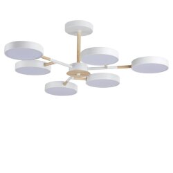 Люстра потолочная «LUMION» 5652/99CL, серия: BRAD (крепление на планке) - Смена режимов с клавиши выключателя