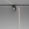 Трековый светильник Контур / Outline Exility 4000K 6Вт 180° (Черный) TR090-2-6W4K-B - фото