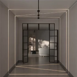 Трековый светильник Контур / Outline Exility 4000K 6Вт 180° (Черный) TR090-2-6W4K-B