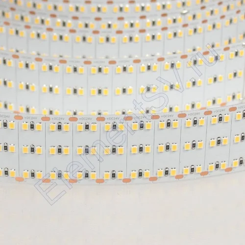 Светодиодная лента LUX class, 2835, 480led/m, day white, 24V, IP20, CRI>90, X08 - фото 3.