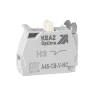 Блок контактный OptiSignal D22 A45-CB-V-NC 1НЗ винтовой зажим ZBE102 КЭАЗ 332201 - фото