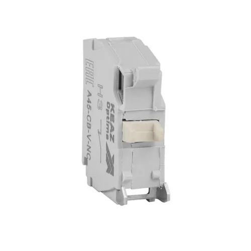 Блок контактный OptiSignal D22 A45-CB-V-NC 1НЗ винтовой зажим ZBE102 КЭАЗ 332201 - фото 2