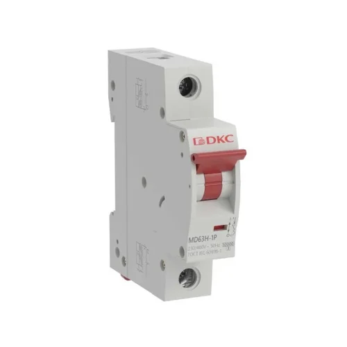 Выключатель автоматический модульный max типа MD63H 10кА 1п C 10А YON MD63H-1PC10 - фото